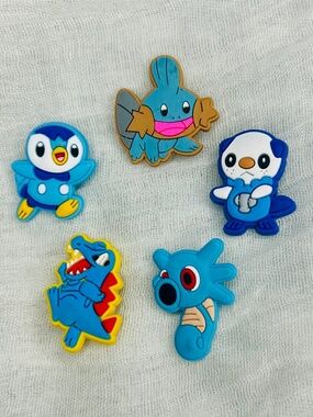 Pokemon Croc Charms, Jibbitz - Set #34